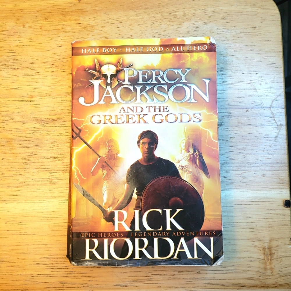 Percy Jackson and the Greek Gods Paperback (Alternate Cover) Myths and Fantasy